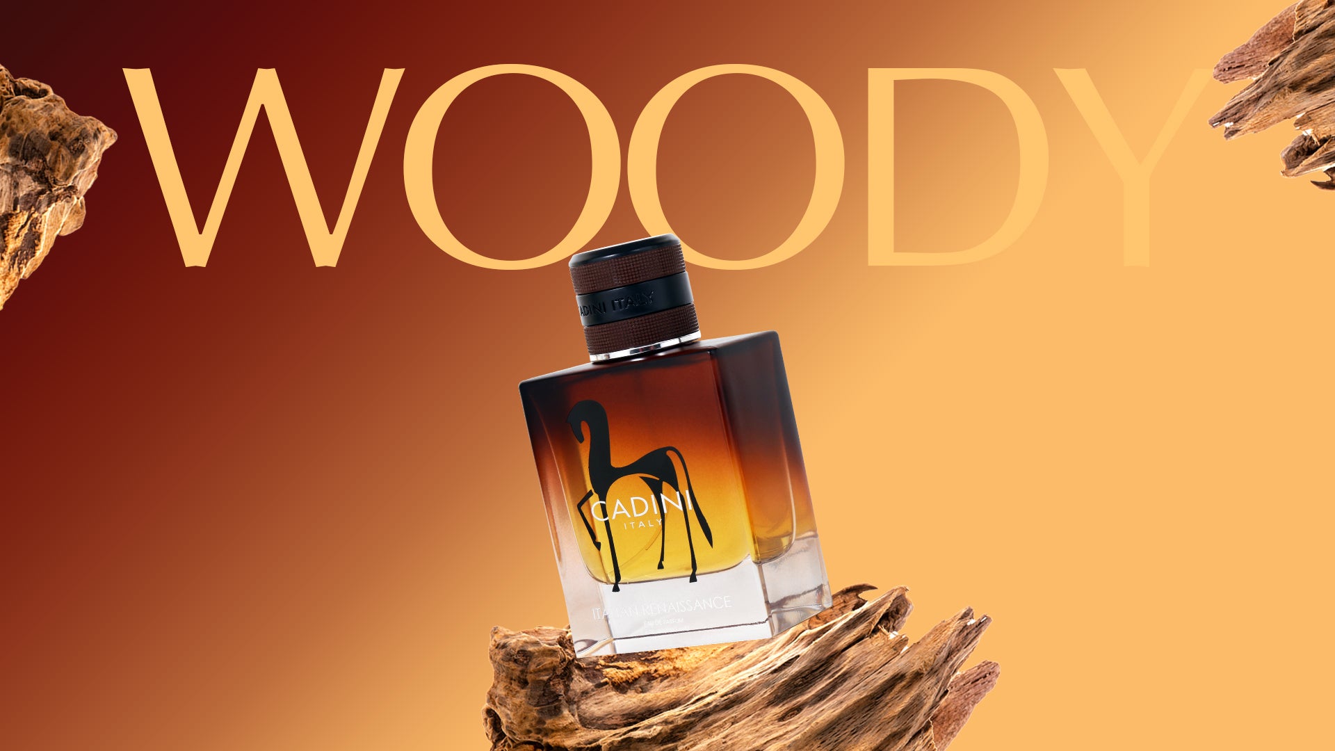 An elegant interplay of woods and herbs